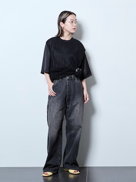 「LEE」｜YAMASHITAさん（レディース・156cm）の夏コーディネート