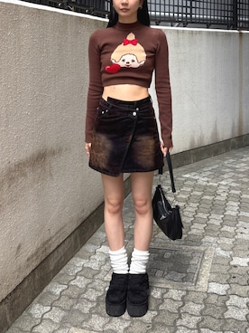 内藤和香さん(レディース・169cm)の夏コーディネート