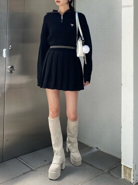 内藤和香さん（レディース・169cm）の秋コーディネート