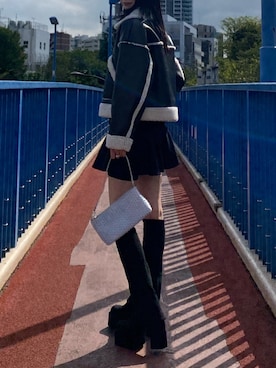 内藤和香さん（レディース・169cm）の冬コーディネート