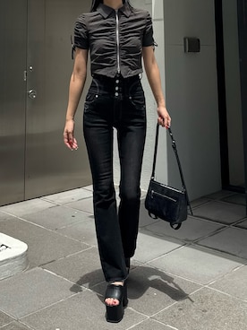 内藤和香さん(レディース・169cm)の夏コーディネート