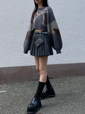 内藤和香さん（レディース・169cm）の秋コーディネート