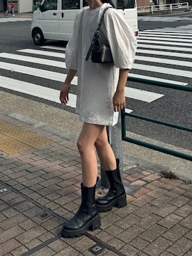 内藤和香さん(レディース・169cm)の夏コーディネート