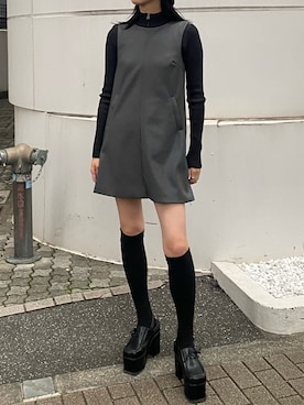 内藤和香さん(レディース・169cm)の秋コーディネート