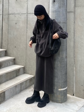 内藤和香さん（レディース・169cm）の秋コーディネート