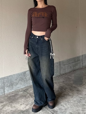 内藤和香さんのコーディネート