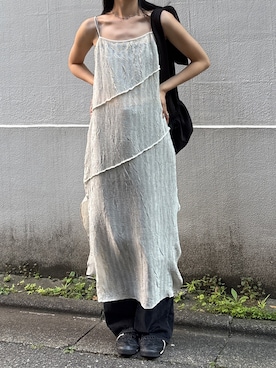 内藤和香さん（レディース・169cm）の夏コーディネート