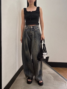 内藤和香さん（レディース・169cm）の夏コーディネート
