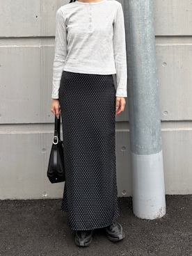内藤和香さん(レディース・169cm)の春コーディネート