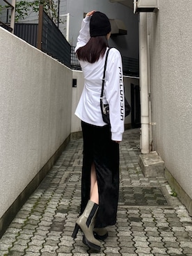 内藤和香さん(レディース・169cm)の秋コーディネート