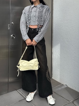 内藤和香さん（レディース・169cm）の春コーディネート