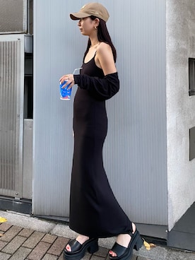 内藤和香さん(レディース・169cm)の夏コーディネート