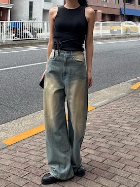 内藤和香さん（レディース・169cm）の夏コーディネート