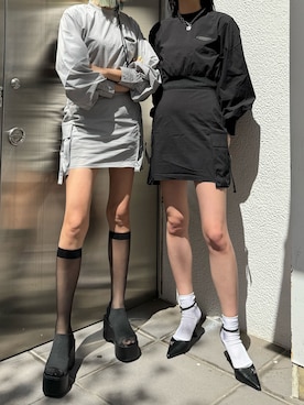 内藤和香さん(レディース・169cm)の春コーディネート