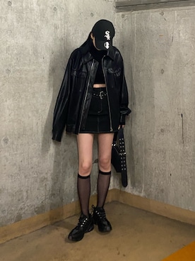 内藤和香さん（レディース・169cm）の冬コーディネート