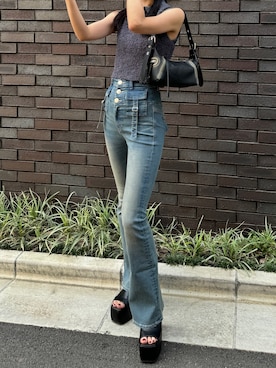 内藤和香さん(レディース・169cm)の夏コーディネート