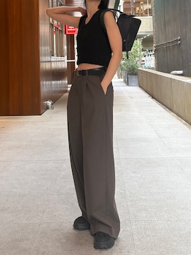 内藤和香さん（レディース・169cm）の春コーディネート