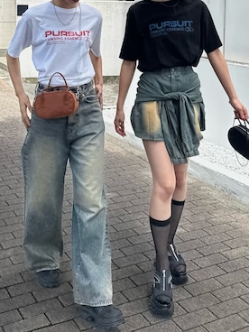 内藤和香さん(レディース・169cm)の夏コーディネート