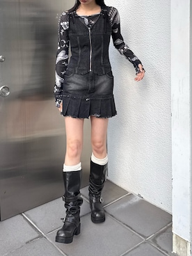 内藤和香さん（レディース・169cm）の春コーディネート
