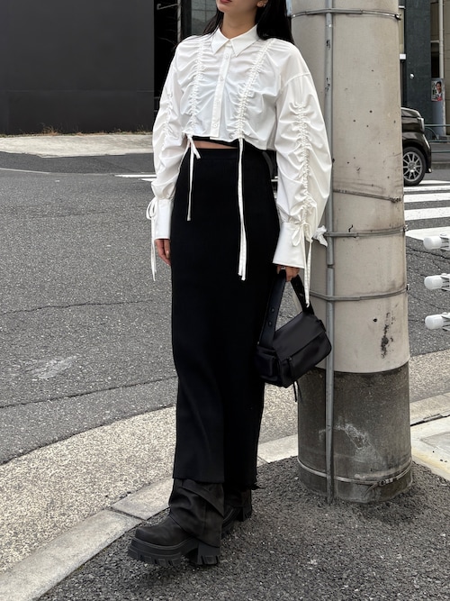 かなりお値下げしました♡MABLI マブリ スカート　アーモンド　2Y レースフリルティアードミニスカート Mc 313 – micury