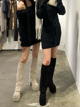 内藤和香さん(レディース・169cm)の秋コーディネート