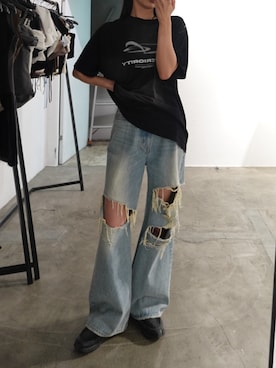 内藤和香さん（レディース・169cm）の夏コーディネート