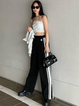 内藤和香さん(レディース・169cm)の夏コーディネート