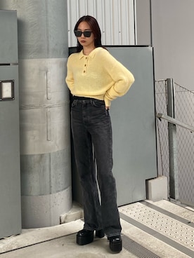 内藤和香さん（レディース・169cm）の秋コーディネート