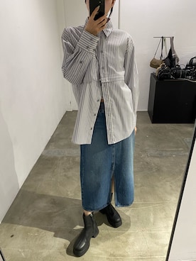 内藤和香さん(レディース・169cm)の春コーディネート