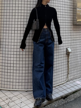 内藤和香さん(レディース・169cm)の秋コーディネート