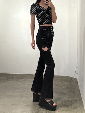 内藤和香さん(レディース・169cm)の夏コーディネート