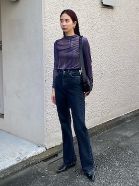 内藤和香さん（レディース・169cm）の秋コーディネート