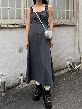 内藤和香さん(レディース・169cm)の夏コーディネート