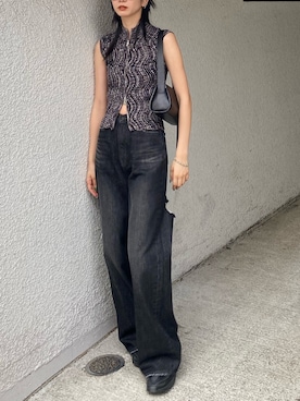 内藤和香さん（レディース・169cm）の夏コーディネート