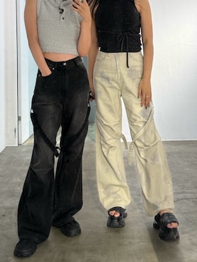 内藤和香さん(レディース・169cm)の春コーディネート