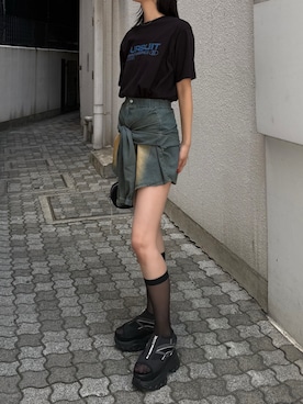 内藤和香さん（レディース・169cm）の夏コーディネート