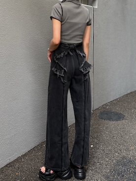 内藤和香さん(レディース・169cm)の春コーディネート