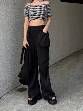 内藤和香さん（レディース・169cm）の夏コーディネート