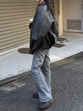 内藤和香さん(レディース・169cm)の秋コーディネート