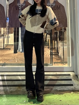 内藤和香さん（レディース・169cm）の秋コーディネート