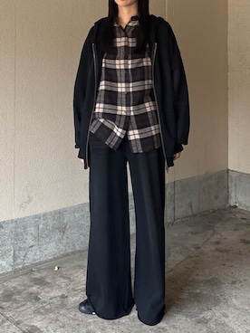 内藤和香さん（レディース・169cm）の秋コーディネート