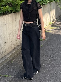 パンツ VEQUM KAI LOOSE JEANS VEQUM】KAI LOOSE JEANS｜エモダの通販｜&mall（アンドモール