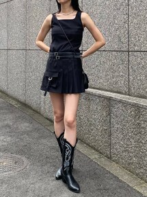 ダブルベルトミニワンピース｜エモダ（EMODA）アウトレット公式通販