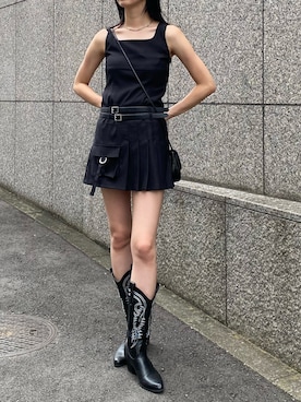 内藤和香さん（レディース・169cm）の夏コーディネート