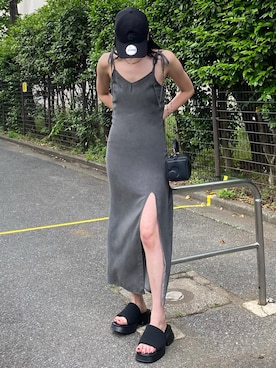 内藤和香さん(レディース・169cm)の夏コーディネート