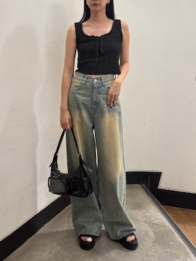 内藤和香さん(レディース・169cm)の夏コーディネート