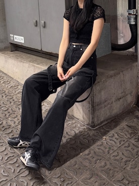 内藤和香さん(レディース・169cm)の夏コーディネート