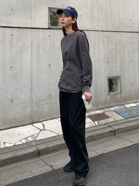 内藤和香さん(レディース・169cm)の秋コーディネート