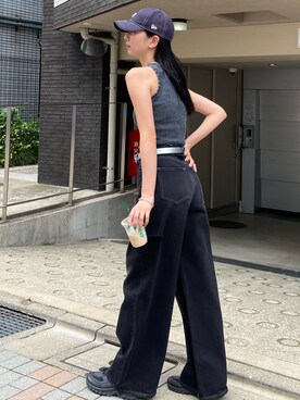 内藤和香さん(レディース・169cm)の夏コーディネート