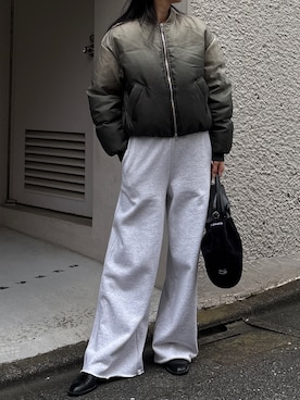 内藤和香さん（レディース・169cm）の冬コーディネート